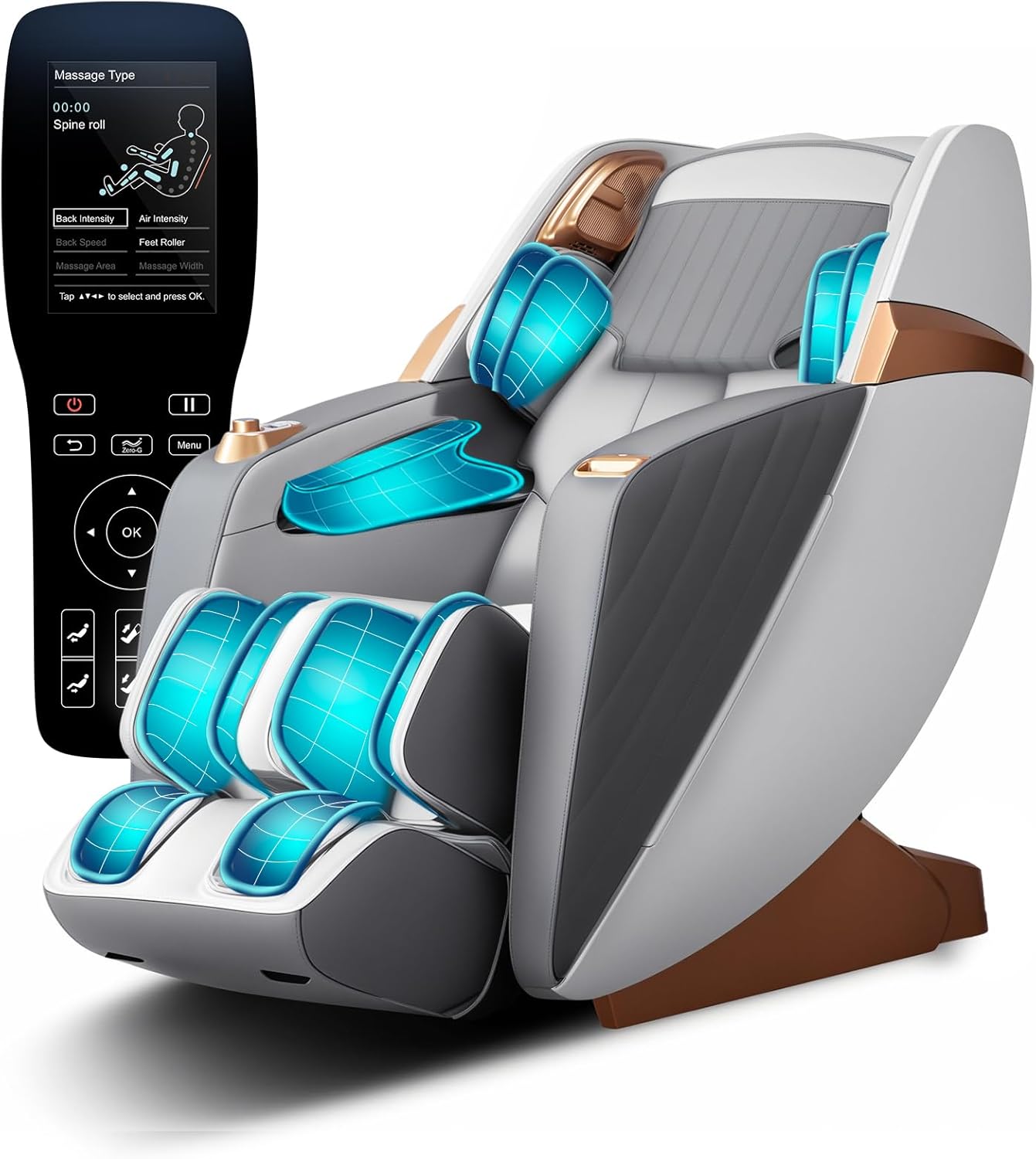 Imagen de RelaxRelife Sillón de masaje de cuerpo entero 4D